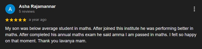 Google Review 1