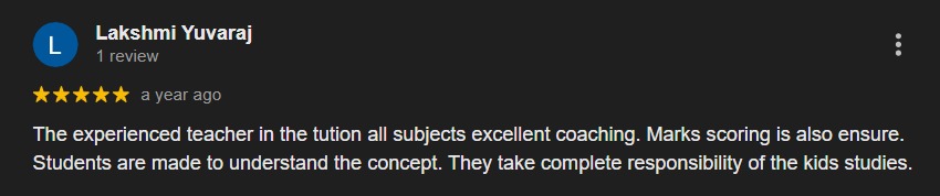 Google Review 5